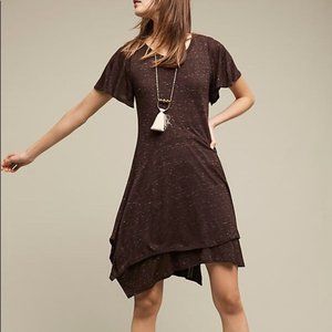 Anthropologie Dolan Left Coast Melanie Plum Dress